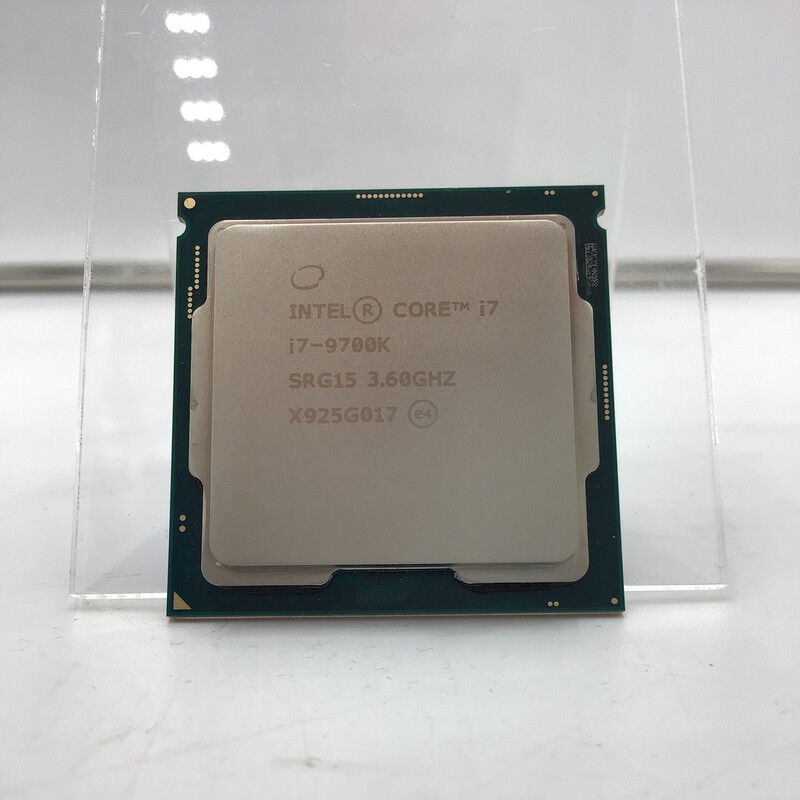 中古 INTEL Core i7 9700K (1151/3.60GHz/12M/C8/T8) 138481 （404121