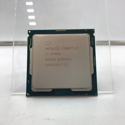 【白山FM松任店】中古  INTEL Core i7 9700K (1151/3.60GHz/12M/C8/T8) 138481 