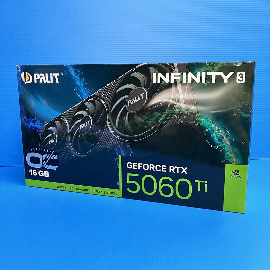 ロ*ン様 Palit NE7506T019T1-GB2061S Palit NE7506T019T1-GB2061S (GeForce RTX 5060 Ti Infinity 3 16GB