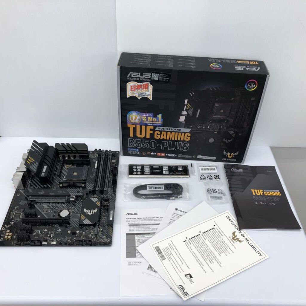 中古 TUF GAMING B550-PLUS B550/AM4/2.5GbitLAN/ATX 5230000560