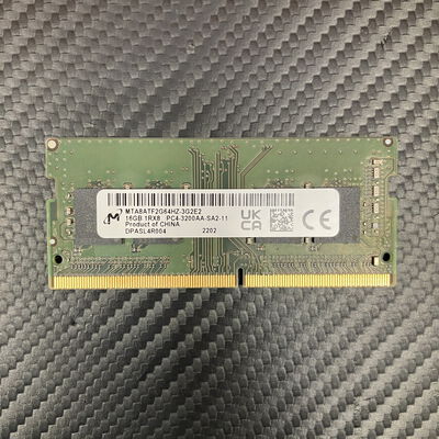 【富士青葉店】中古  PC4-25600 16GB ノート用(DDR4-3200) 158772 