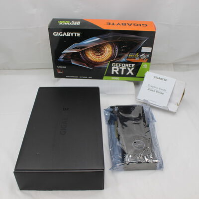 【通販センター】中古  GIGABYTE GV-N3080TURBO-10GD Rev1.0（RTX3080 10GB） 3480039790 