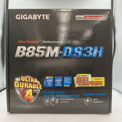 【新潟店】中古  GIGABYTE GA-B85M-DS3H (B85 1150 mATX DDR3) 123555 