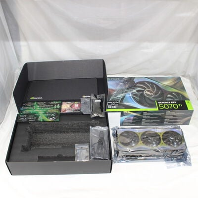 【通販センター】中古  Palit NE7507TH19T2-GB2030G (RTX5070Ti GameRock OC 16GB) 176553 
