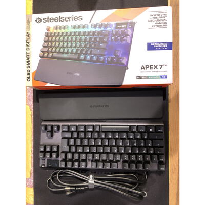 【水戸赤塚店】中古  SteelSeries Apex 7 TKL Blue Switch 4680002207 