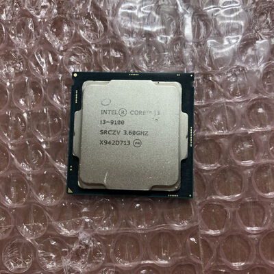 【宮崎恒久店】中古  Intel Core i3 9100 (1151/3.60GHz/6M/C4/T4) 140320