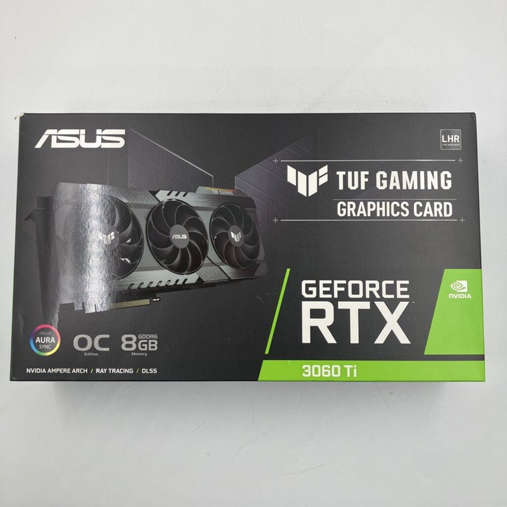 中古 ASUS TUF-RTX3060TI-O8G-V2-GAMING (RTX3060Ti 8GB) 175513