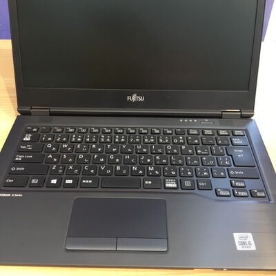 【松山環状枝松店】中古  FUJITSU LIFEBOOK U7410 (INTEL Core i5 10310U 1.7GHz/16GB/SSD256GB/-/オンボード/14/1366x768/Wi-Fi/WEBCAM/W11H64/Microsoft Office Home and Business 2024付) 180536 