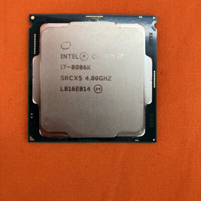 【なんば店】中古  INTEL Core i7 8086K (1151/4.0GHz/12M/C6/T12) 138483 