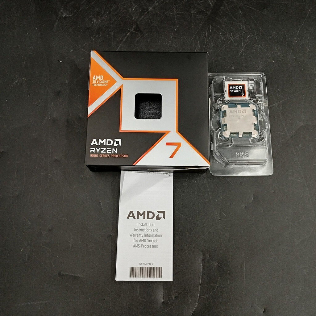 中古 AMD Ryzen 7 9800X3D (AM5/4.7/104M/C8/T16/120W) 172566