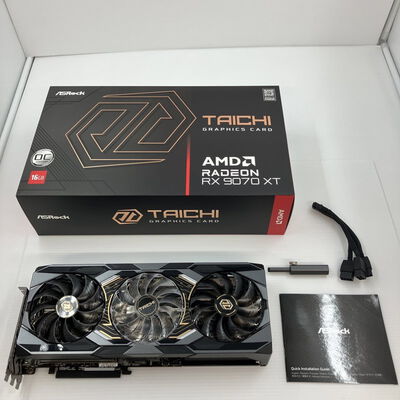 【秋葉原本店】中古  ASRock RX9070XT TC 16GO Taichi 16GB OC (RX9070XT 16G) 176935 