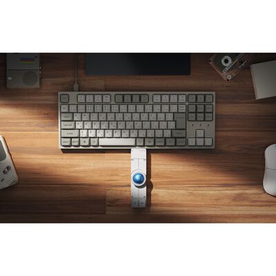 Keychron  Nape Pro NP-3 (ワイヤレストラックボールマウス ホワイト) 