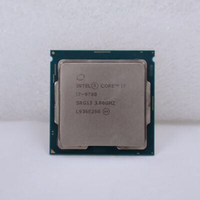 【通販センター】中古  Intel Core i7 9700 (1151/3.00GHz/12M/C8/T8) 140316 