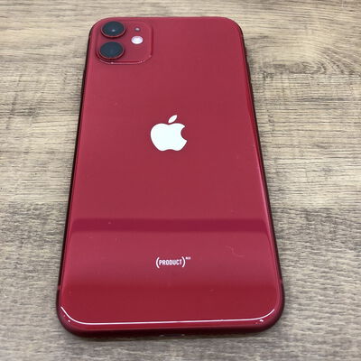 【宇都宮鶴田店】中古  Apple iPhone11 6.1インチ 128GB (PRODUCT)RED 国内版SIMロックフリー MWM32J/A 140569 