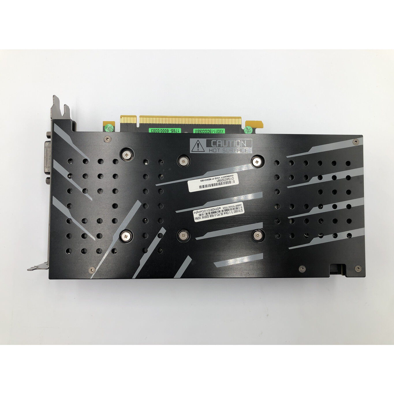 中古 玄人志向 GF-GTX1660Ti-E6GB/DF (GTX1660Ti 6G GDR6) 139076
