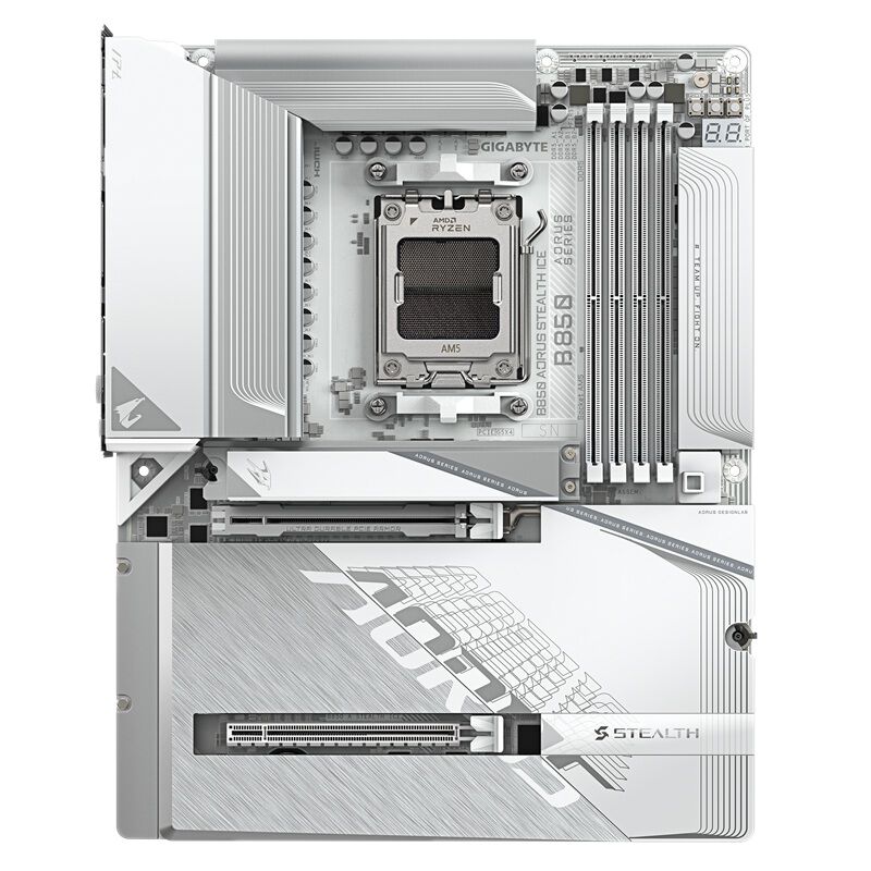 GIGABYTE B850 AORUS STEALTH ICE (B850 AM5 ATX) ｜ パソコン通販の
