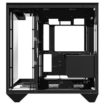 darkFlash  DY470 DY470-PCCASE-BLACK (ATX ガラス ブラック) 