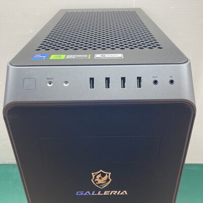 【浦添城間店(沖縄)】中古  GALLERIA XA7C-R46T (i7 13700F/16GB DDR4/SSD1TB/RTX4060Ti 8GB/W11H) 4780001376 