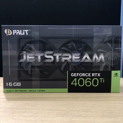 【甲府飯田店】中古  Palit NE6406T019T1-1061J(RTX4060Ti JetStream 16G) 175543 