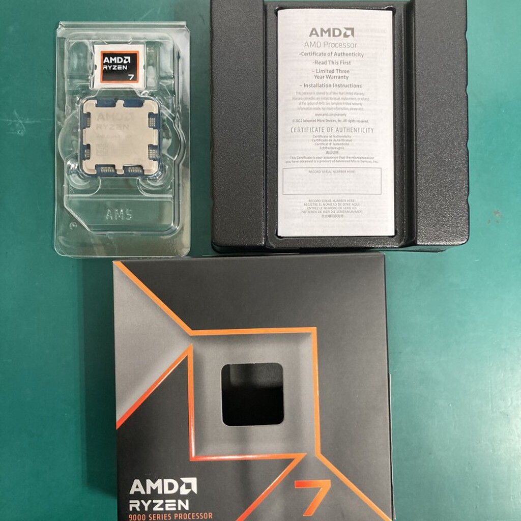 中古 AMD Ryzen 7 9700X (AM5/3.8GHz/40M/C8/T16/65W) 169022 （366896
