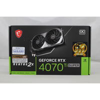 中古  MSI GeForce RTX 4070 Ti SUPER 16G VENTUS 2X OC 3480025834 