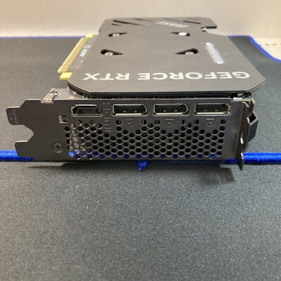 【大宮店】中古  MSI GeForce RTX 4060 Ti VENTUS 2X BLACK 8G OC (RTX4060Ti 8GB) 158559 