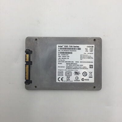【白山FM松任店】中古  Intel 730 SSDSC2BP240G4 (2.5 SATA6.0 240GB) 4950001216 