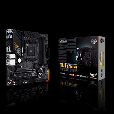 ASUS  TUF GAMING B550M-PLUS (B550 AM4 MicroATX) 