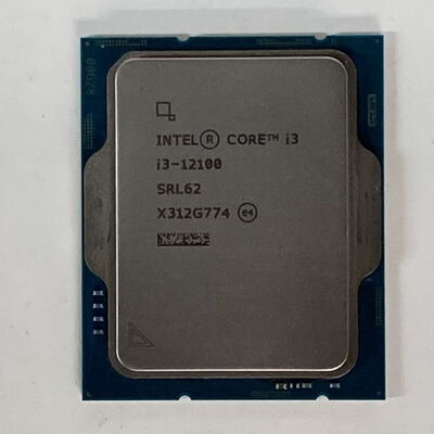 【八王子店】中古  INTEL Core i3 12100  (1700/3.3G/12M/C4/T8) 148616 