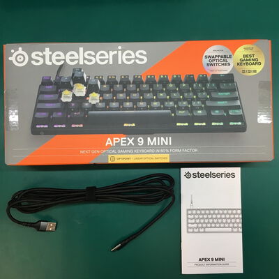 【佐賀南部バイパス店】中古  SteelSeries Apex 9 Mini JP (64830J) 158785 
