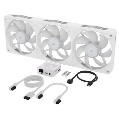Corsair  iCUE LINK RX360 II Unified Frame RGB Fans Starter Kit White CO-9051060-WW (ホワイト) 
