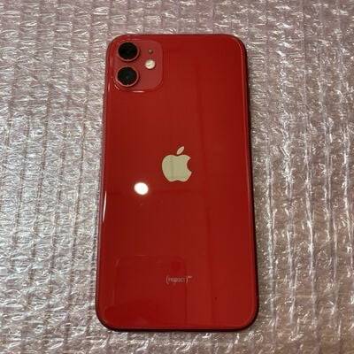 【堺七道店】中古  【au】 Apple iPhone11 6.1インチ 128GB (PRODUCT)RED MWM32J/A 140605 