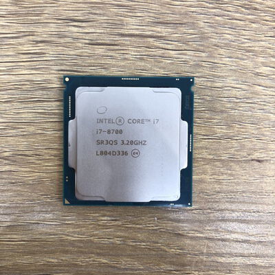 【津ラッツ店】中古  INTEL Core i7 8700 (1151/3.20GHz/12M/C6/T12) 136198 