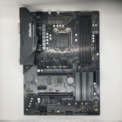 【八王子店】中古  ASRock H370 Pro4 (H370 1151 ATX DDR4) 137013 