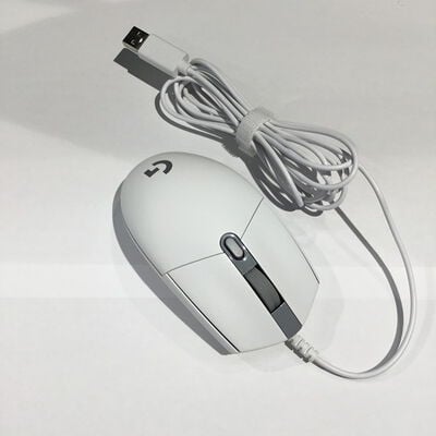 【松山環状枝松店】中古  Logicool G203 LIGHTSYNC Gaming Mouse G203-WH 4560001665 