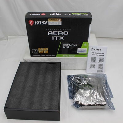 【通販センター】中古  MSI GeForce GTX 1660 SUPER AERO ITX（GTX1660SUPER 6GB） 3480040833 