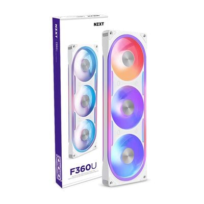 NZXT  F360U Ultra RGB White RF-E36US-WA (360mm ARGB ホワイト) 