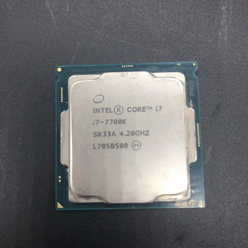 中古 INTEL Core i7-7700K (1151/4.20GHz/8M/C4/T8) 133190 （370103