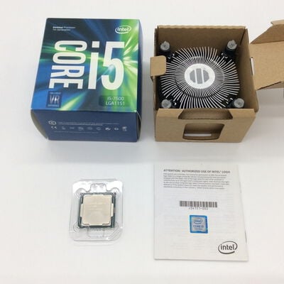 【浜松店】中古  INTEL Core i5-7500 (1151/3.40GHz/6M/C4/T4) 133194 