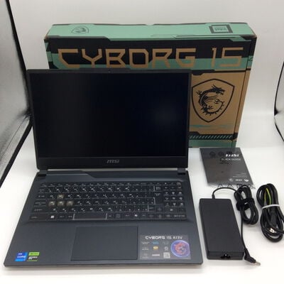 【浜松店】中古  MSI Cyborg-15-A13VFK-1002JP(i7-13620H/16GB/SSD512GB/なし/RTX4060 8GB/15.6/1920x1080/W11H) 1300007877 