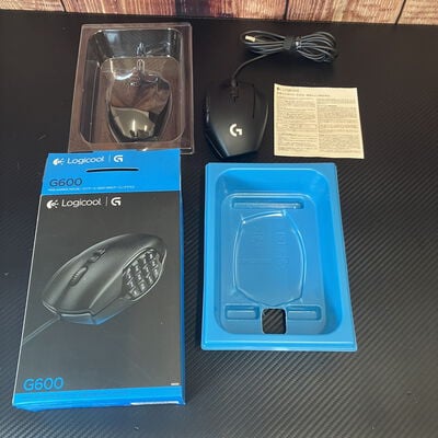 【富士青葉店】中古  ﾛｼﾞｸｰﾙ G600r (8200dpi MMO ﾚｰｻﾞｰ 黒) 129211 