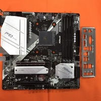 中古  【付属品欠品】 ASRock B550M Pro4 (B550 AM4 mATX DDR4) 3480030420 