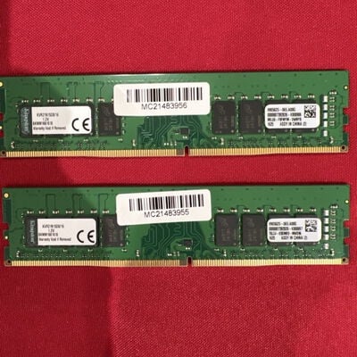 【静岡東瀬名店】中古  Kingston KVR21N15D8/16 （DDR4 PC4-17000 16GB 2枚組） 5140001412 