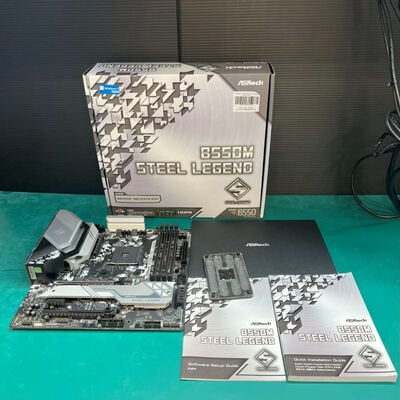 【静岡東瀬名店】中古  ASRock B550 Steel Legend (B550 AM4 ATX DDR4) 142936 