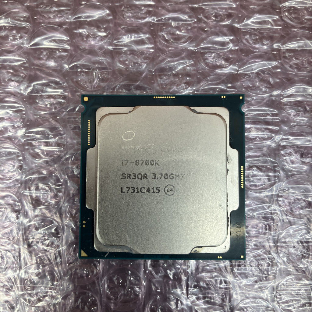 中古 INTEL Core i7 8700K (1151/3.70GHz/12M/C6/T12) 136197 （366506