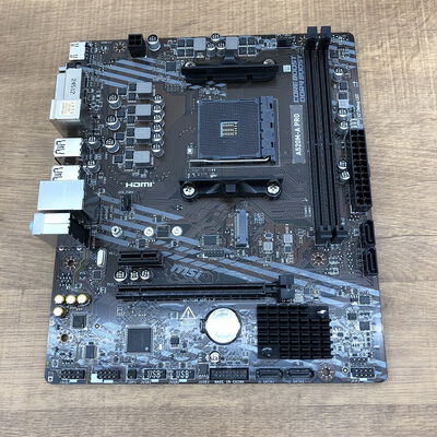 【宇都宮鶴田店】中古  MSI A520M-A PRO (A520 AM4 mATX DDR4) 143664 