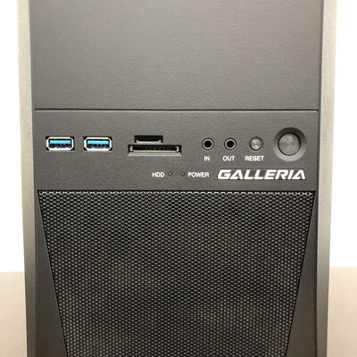 【長野稲里店】中古  THIRDWAVE GALLERIA KTM(Intel Core i5 8500/32GB/SSD500GB/DVDマルチ/NVIDIA GeForce GTX 1060 6GB/W11H64 MAR) 180610 