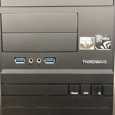【長野稲里店】中古  THIRDWAVE Monarch EA(AMD Ryzen 5 3600/32GB/SSD1TB/なし/NVIDIA GeForce GTX 1650 4GB/W11H64 MAR) 182701 