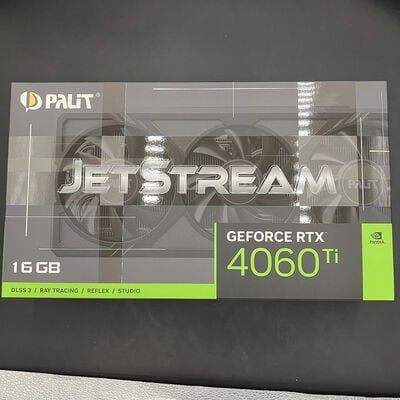 【熊本浜線店】中古  Palit NE6406T019T1-1061J(RTX4060Ti JetStream 16G) 175543 