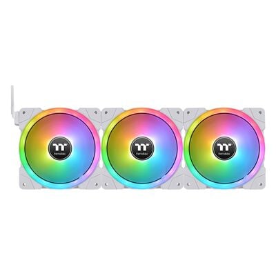 Thermaltake  SWAFAN EX12 RGB White 3-Fan Pack CL-F161-PL12SW-A (3個パック ホワイト) 